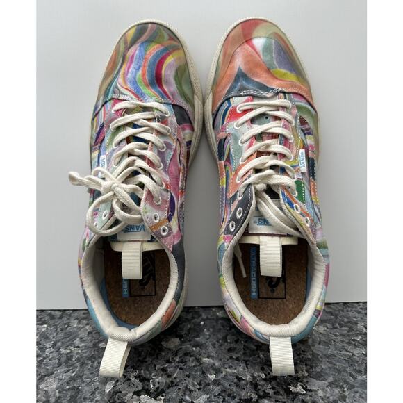 VANS UltraRange Exo Se Mens Sz 11.5 Chris Johanson Swirl Multi White main image 8